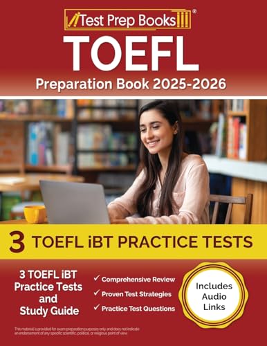 TOEFL Preparation Book 2024-2025:...