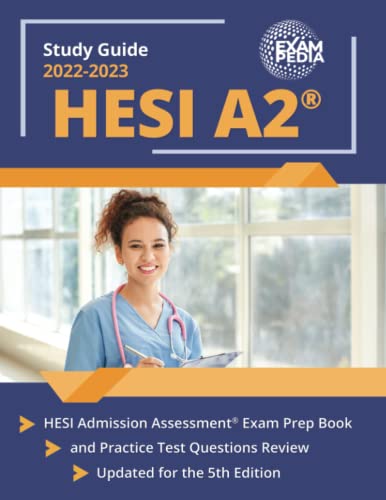Beispielbild fr HESI A2 Study Guide 2022-2023: HESI Admission Assessment Exam Prep Book and Practice Test Questions Review: [Updated for the 5th Edition] zum Verkauf von BooksRun