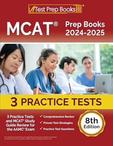 MCAT Prep Books 2024-2025 : 2 Pract...