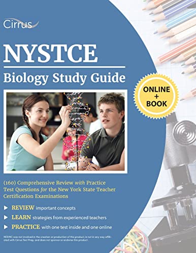Beispielbild fr NYSTCE Biology (160) Study Guide: Comprehensive Review with Practice Test Questions for the New York State Teacher Certification Examinations zum Verkauf von Lucky's Textbooks