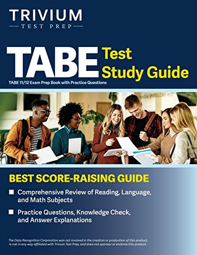 9781637985212: TABE Test Study Guide: TABE 11/12 Exam Prep Book with Practice Questions
