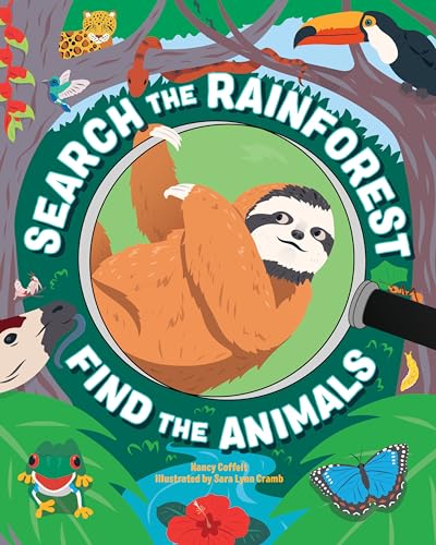 Imagen de archivo de Search the Rain Forest, Find the Animals a la venta por Books-FYI, Inc.