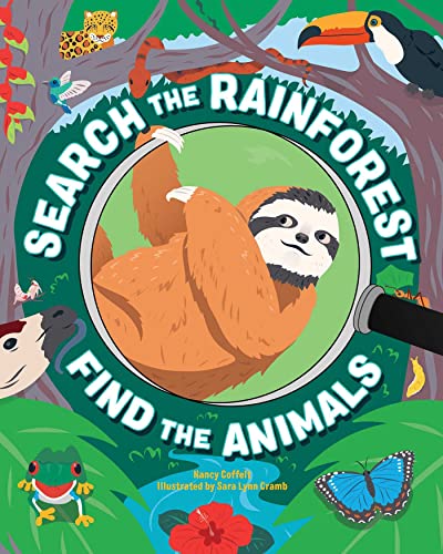 Stock image for Search the Rain Forest, Find the Animals for sale by Books-FYI, Inc.