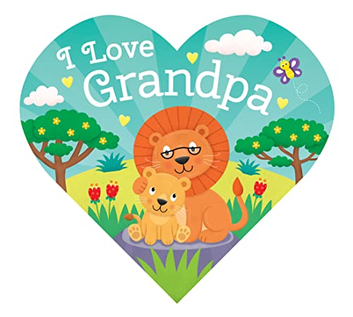 Stock image for I Love Grandpa (Heart Shaped Board Books) for sale by BookOutlet