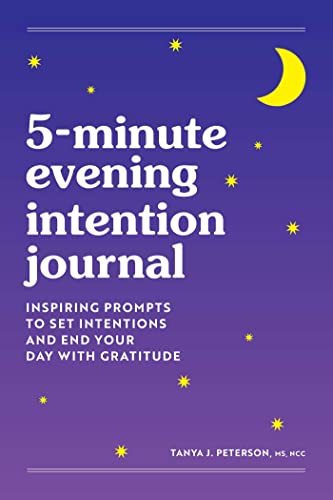 Imagen de archivo de 5-Minute Evening Intention Journal: Inspiring Prompts to Set Intentions and End Your Day with Gratitude a la venta por Books-FYI, Inc.