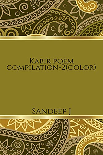 Imagen de archivo de Kabir poem compilation-2(color) a la venta por PBShop.store US