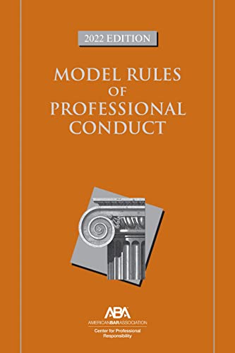 Imagen de archivo de Model Rules of Professional Conduct a la venta por BooksRun