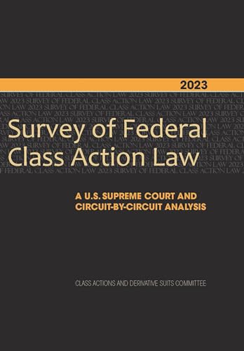 Beispielbild fr 2023 Survey of Federal Class Action Law (Paperback) zum Verkauf von Grand Eagle Retail
