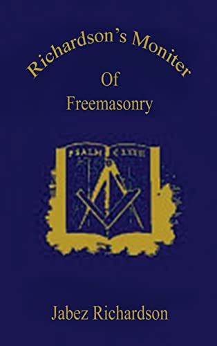 Stock image for Richardsons Moniter Of Freemasonry Hardcover for sale by Lakeside Books