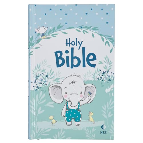 Stock image for NLT Keepsake Holy Bible for Baby Boys Baptism Easter, New Living Translation, Blue for sale by Lakeside Books