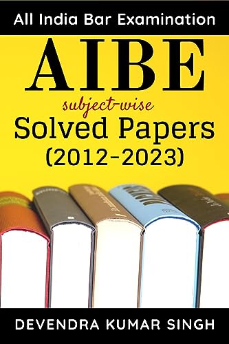 Immagine dell'editore per AIBE (All India Bar Examination): subject-wise Solved Papers venduto da Books Puddle