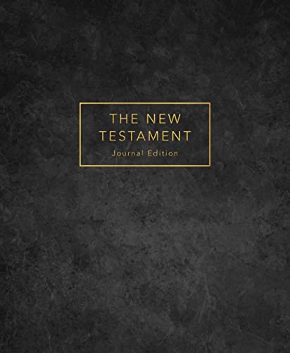 Stock image for The New Testament, Journal Edition, Unlined, Dark Gray for sale by Goodwill