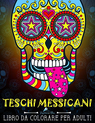 9781640010581: Teschi Messicani: Libro Da Colorare Per Adulti: Volume 1