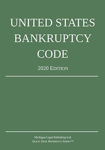 Imagen de archivo de United States Bankruptcy Code; 2020 Edition a la venta por Better World Books