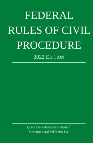 9781640021136: Federal Rules of Civil Procedure; 2022 Edition: With Statutory Supplement