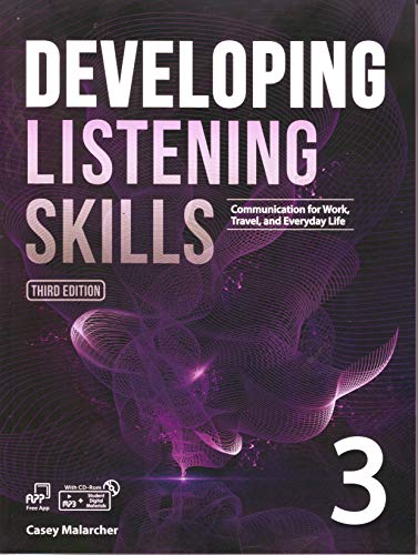 Beispielbild fr Developing Listening Skills 3, 3rd Edition, Communication for Work, Travel and Everyday Life (Level B1+ w/Test Book MP3 Audio CD) zum Verkauf von Zoom Books Company