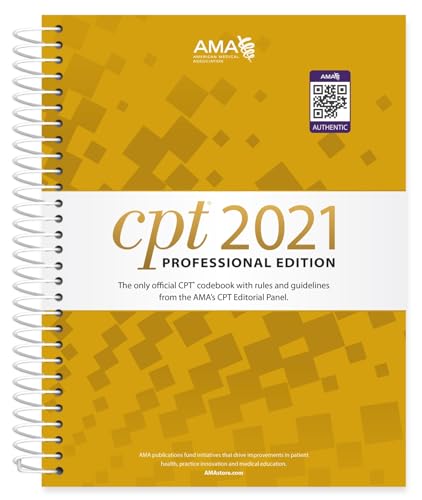 9781640160491: CPT Professional Edition 2021 (CPT / Current Procedural Terminology (Professional Edition))