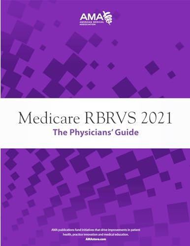 Imagen de archivo de Medicare RBRVS 2021: The Physicians' Guide a la venta por BooksRun