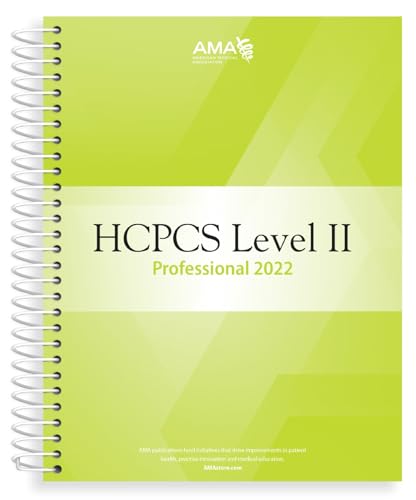 Beispielbild fr HCPCS 2022 Level II Professional Edition (HCPCS Level II (American Medical Assn)) zum Verkauf von SecondSale