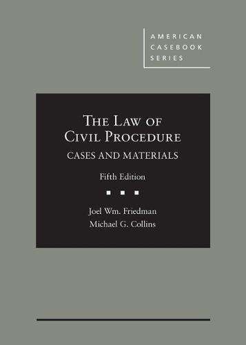 Imagen de archivo de The Law of Civil Procedure : Cases and Materials - CasebookPlus a la venta por Better World Books