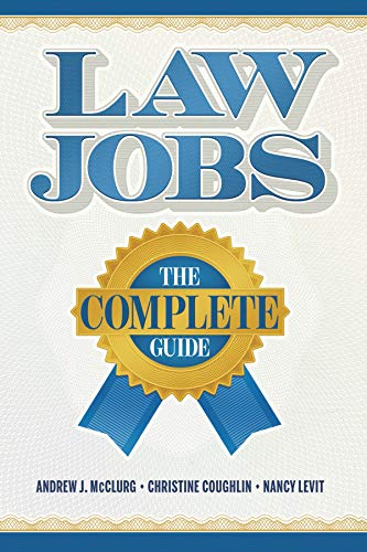 9781640202054: Law Jobs: The Complete Guide (Career Guides)