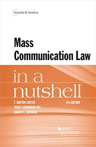 Stock image for Mass Communication Law In A Nutshell for sale by Revaluation Books