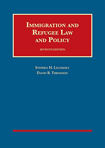 Beispielbild fr Immigration and Refugee Law and Policy (University Casebook Series) zum Verkauf von BooksRun