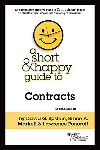 Stock image for A Short and Happy Guide to Contracts (Short & Happy Guides) for sale by SecondSale