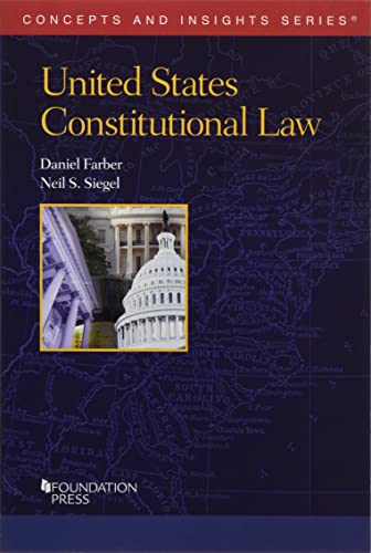 Beispielbild fr United States Constitutional Law (Concepts and Insights) zum Verkauf von BooksRun