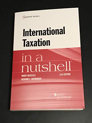 Stock image for International Taxation in a Nutshell (Nutshells) for sale by HPB-Red