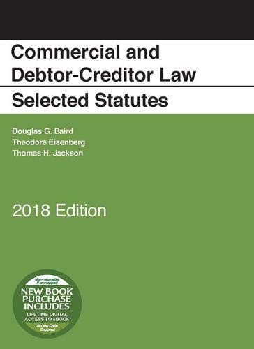 Stock image for Commercial and Debtor-Creditor Law Selected Statutes, 2018 Edition for sale by HPB-Red