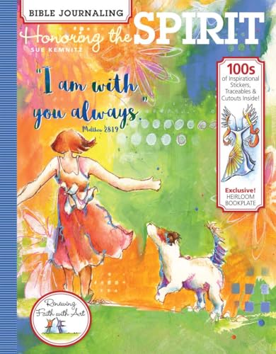 Stock image for Bible Journaling: Honoring the Spirit, 100s of Inspirational Stickers, Traceables & Cutouts, Exclusive! Heirloom Bookplate for sale by HPB-Blue