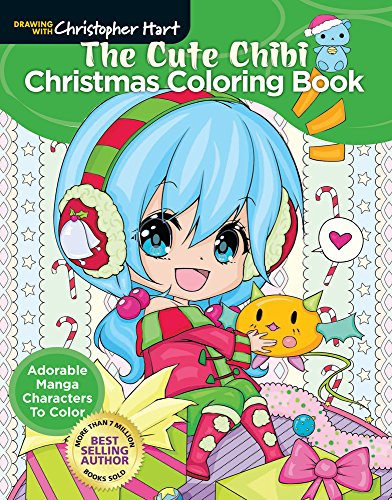 Beispielbild fr The Cute Chibi Christmas Coloring Book: Adorable Manga Characters to Color zum Verkauf von Goodwill Books