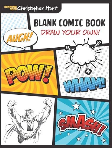 Beispielbild fr Blank Comic Book: Draw Your Own! (Drawing With Christopher Hart) zum Verkauf von SecondSale