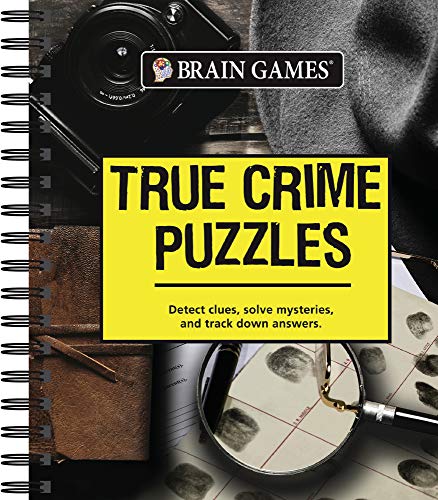 Stock image for Brain Games - True Crime Puzzles for sale by BooksRun