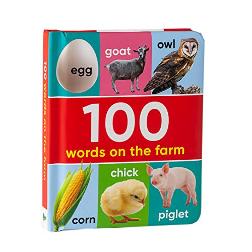 Stock image for 100 Words on the Farm (Book & Downloadable App!) (Early Learning) for sale by SecondSale
