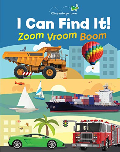 Stock image for I Can Find It! Zoom Vroom Boom (Large Padded Board Book) for sale by SecondSale