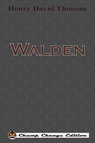 Imagen de archivo de Walden (Chump Change Edition) a la venta por SecondSale