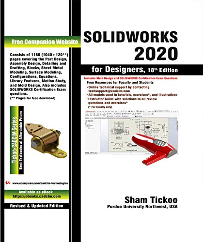 Imagen de archivo de SOLIDWORKS 2020 for Designers, 18th Edition a la venta por Campus Bookstore