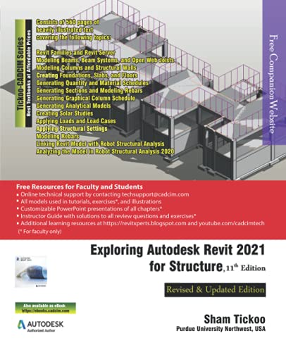 Stock image for Exploring Autodesk Revit 2021 for Structure, 11th Edition for sale by Better World Books