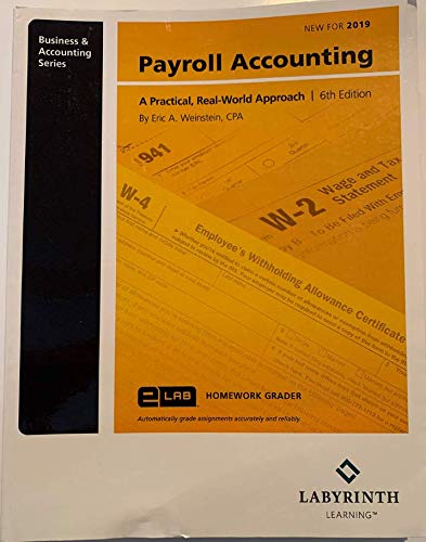 Imagen de archivo de PAYROLL ACCOUNTING-W/ACCESS a la venta por ThriftBooks-Atlanta