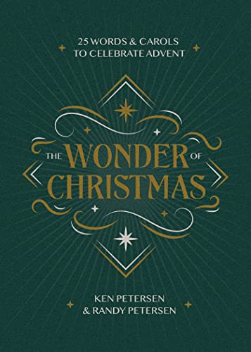 9781640702707: The Wonder of Christmas: 25 Words and Carols to Celebrate Advent