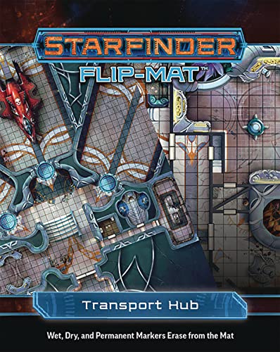 9781640782839: Starfinder Flip-Mat: Transport Hub