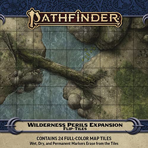 Imagen de archivo de Pathfinder Flip-Tiles: Wilderness Perils Expansion a la venta por HPB-Emerald
