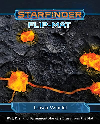 Stock image for Paizo Starfinder Flip-Mat: Lava World for sale by Ergodebooks