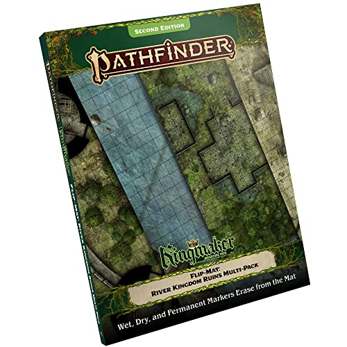 Stock image for Pathfinder Flip-Mat: Kingmaker Adventure Path River Kingdoms Ruins Multi-Pack for sale by HPB Inc.