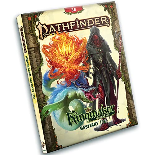 Beispielbild fr Pathfinder Kingmaker Bestiary (Fifth Edition) (5E): Bestiary; Adventure Path zum Verkauf von Monster Bookshop