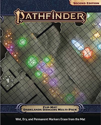 Beispielbild fr Pathfinder Flip-Mat: Darklands Dangers Multi-Pack zum Verkauf von Monster Bookshop