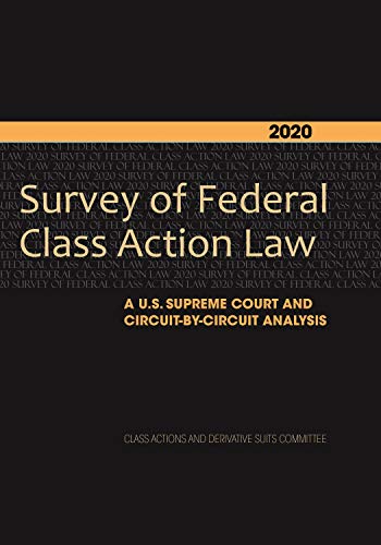 Beispielbild fr Survey of Federal Class Action Law: A Circuit-by-Circuit Analysis zum Verkauf von Michael Lyons