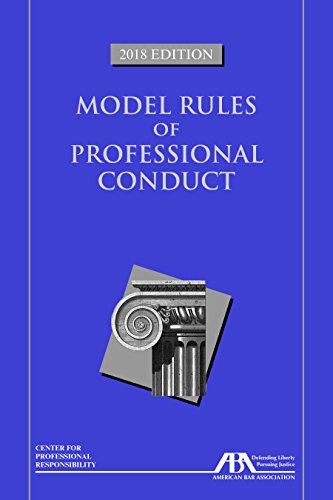 Imagen de archivo de Model Rules of Professional Conduct a la venta por SecondSale